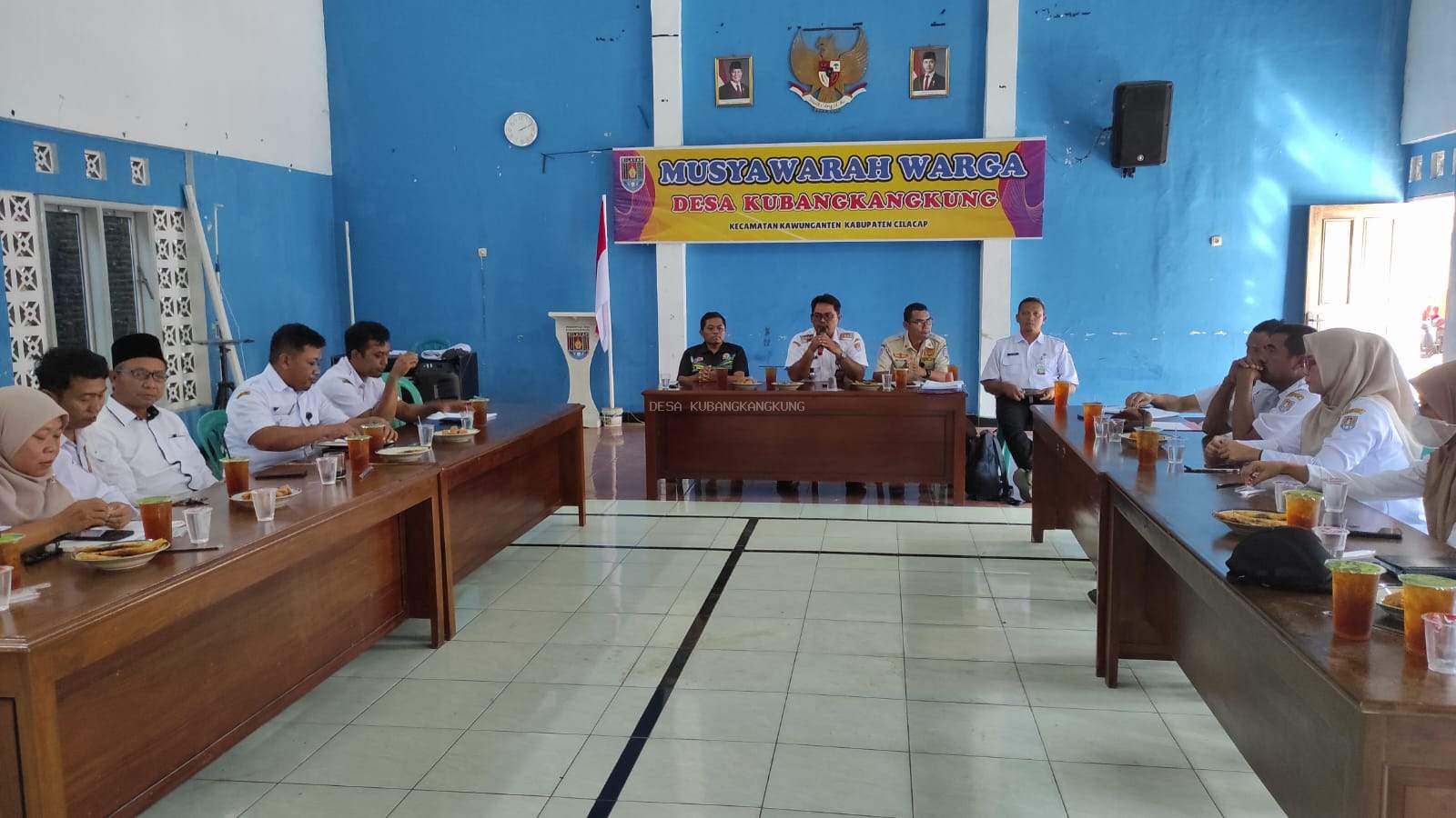 Pembinaan Pemerintah Desa Kubangkangkung Tingkat Kecamatan Kawunganten