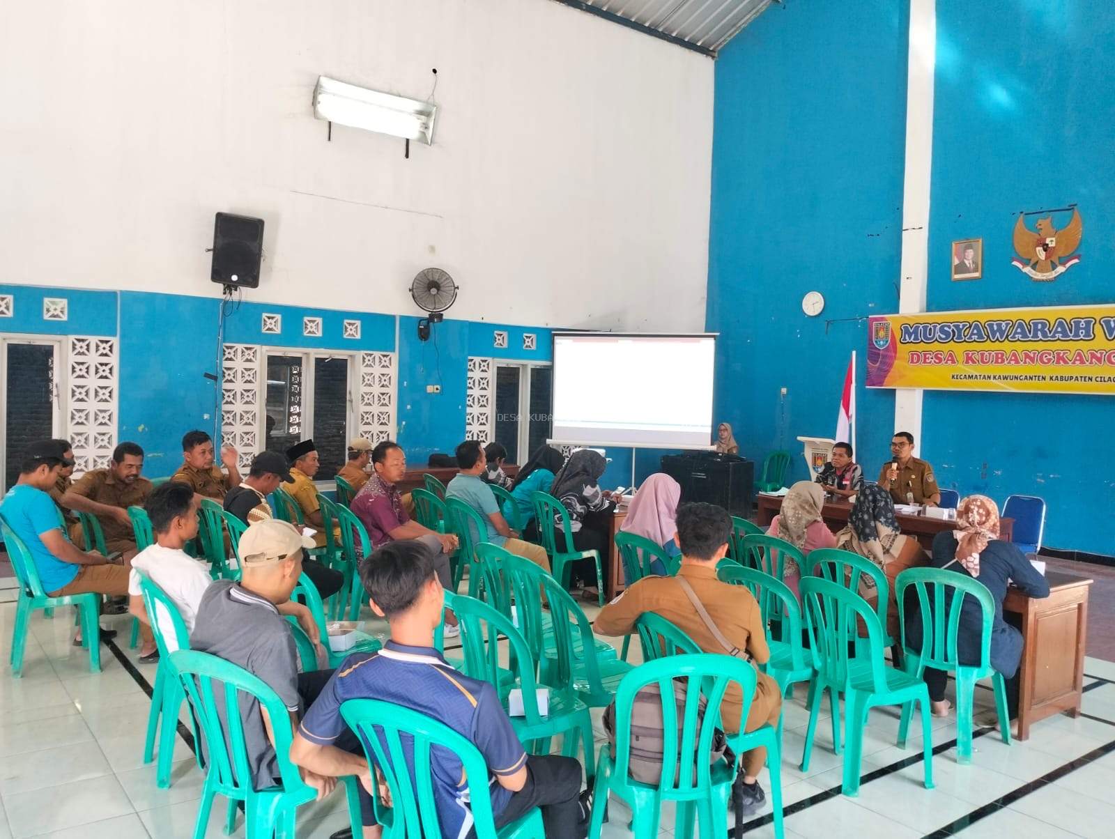 Musyawarah Pembentukan Panitia HUT RI Ke-81, Desa Kubangkangkung